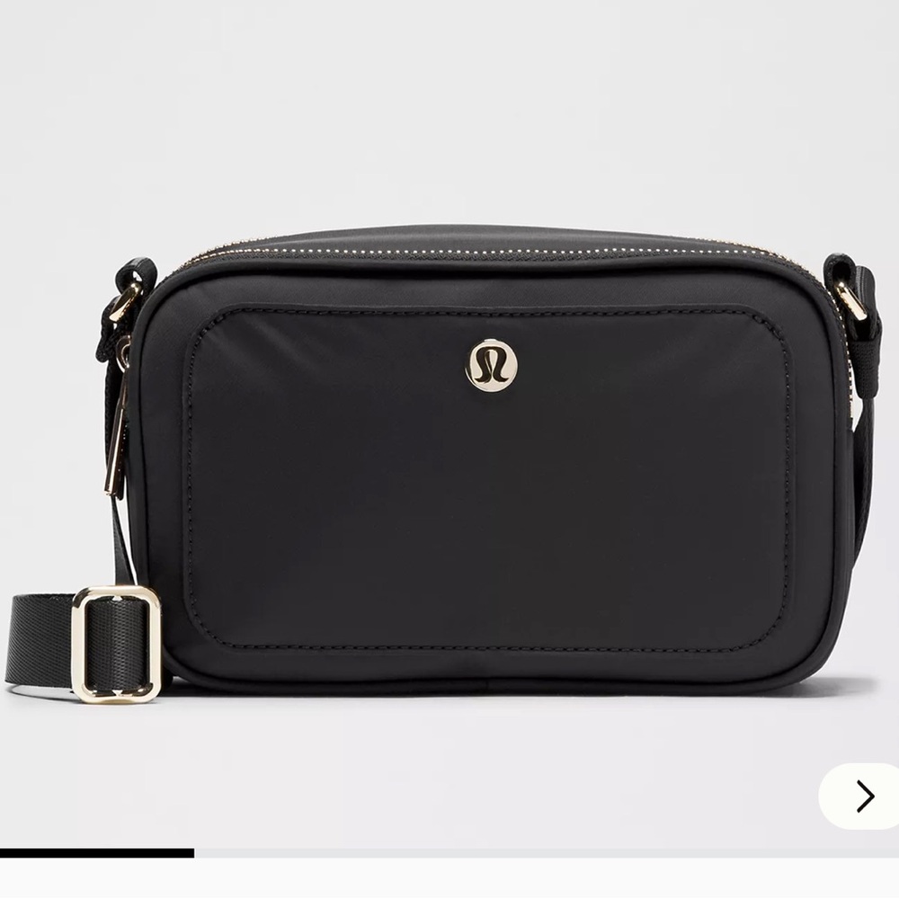lululemon athletica Classic Black Crossbody Bag